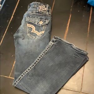 Big star sweet ultra low rise size 26S jeans